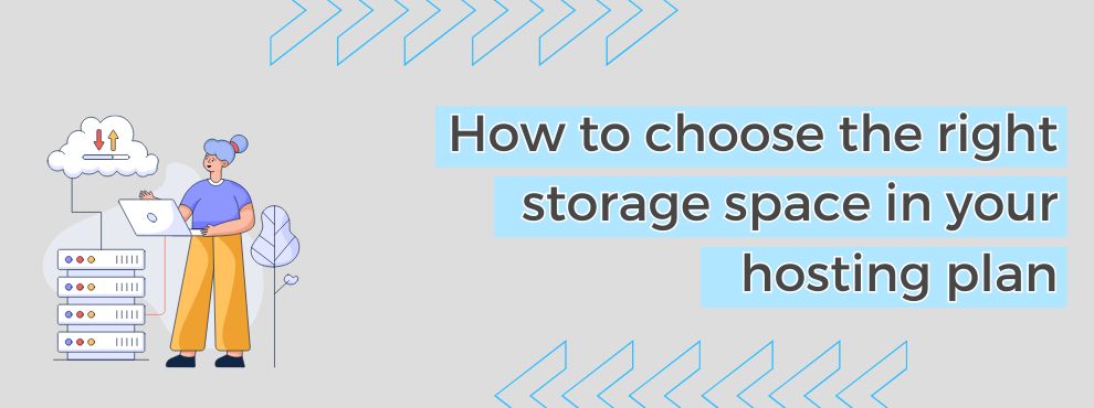 How To Choose The Right Storage Space In Your Hosting Plan