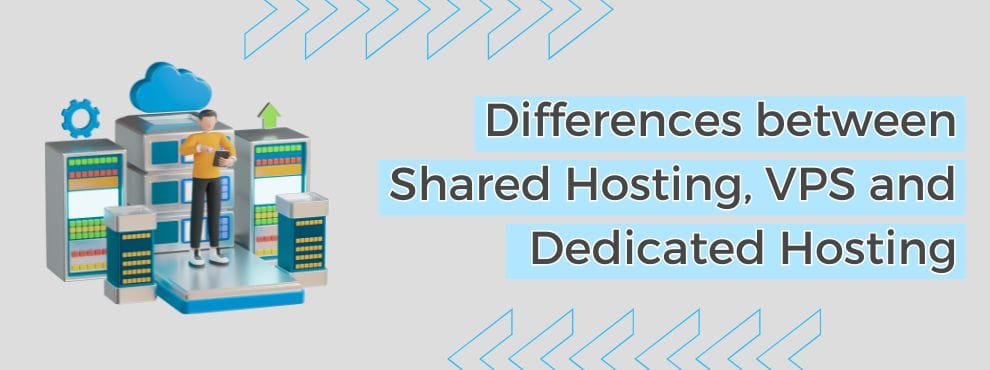 Differences Between Shared Hosting, Vps And Dedicated Hosting